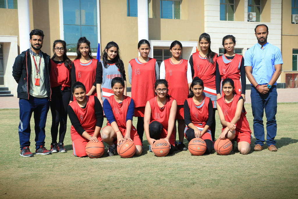 Presidium Indirapuram, PRESIDIANS READY TO SCORE AT INTER-SCHOOL BASKETBALL CHAMPIONSHIP